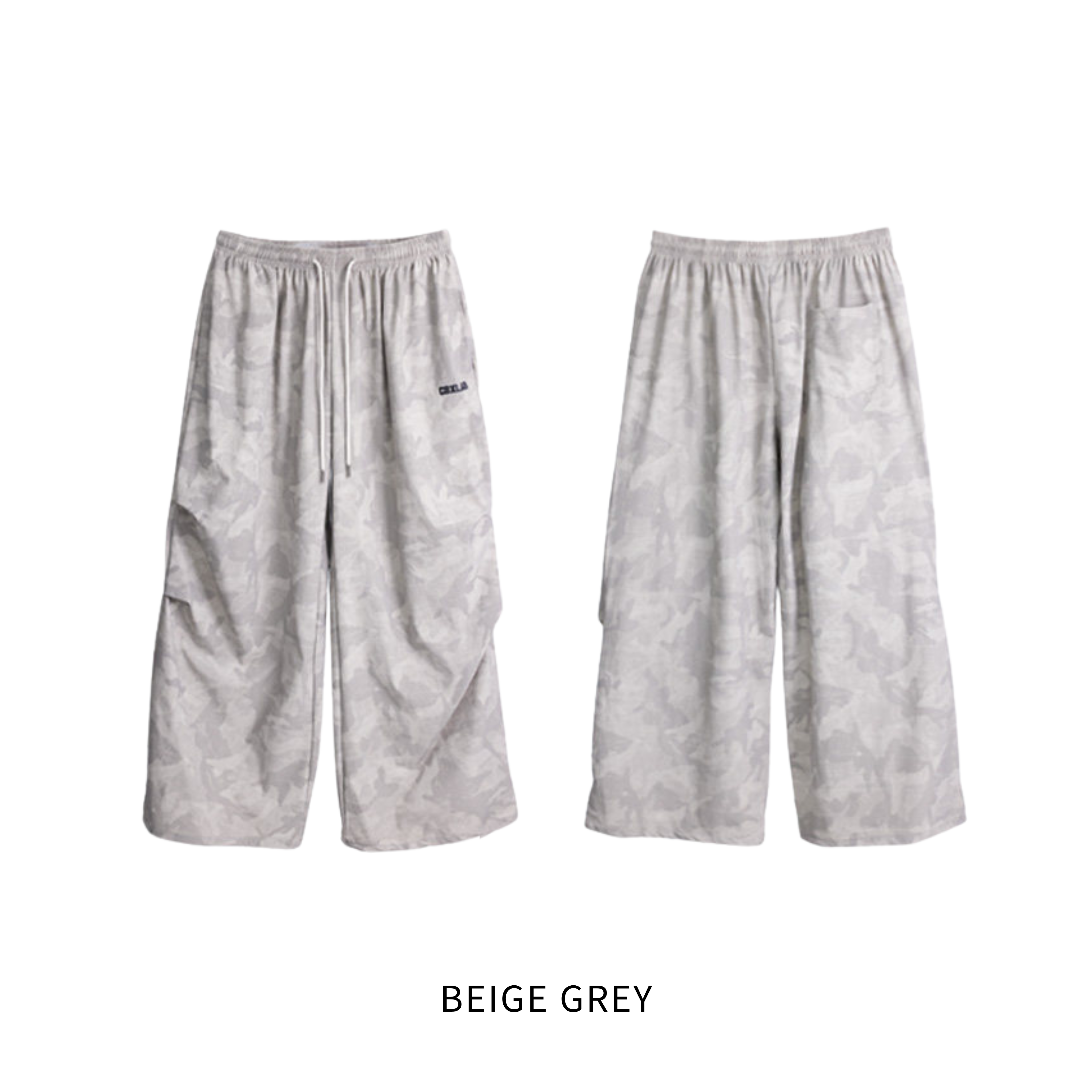 CAMO DRAPE PANTS