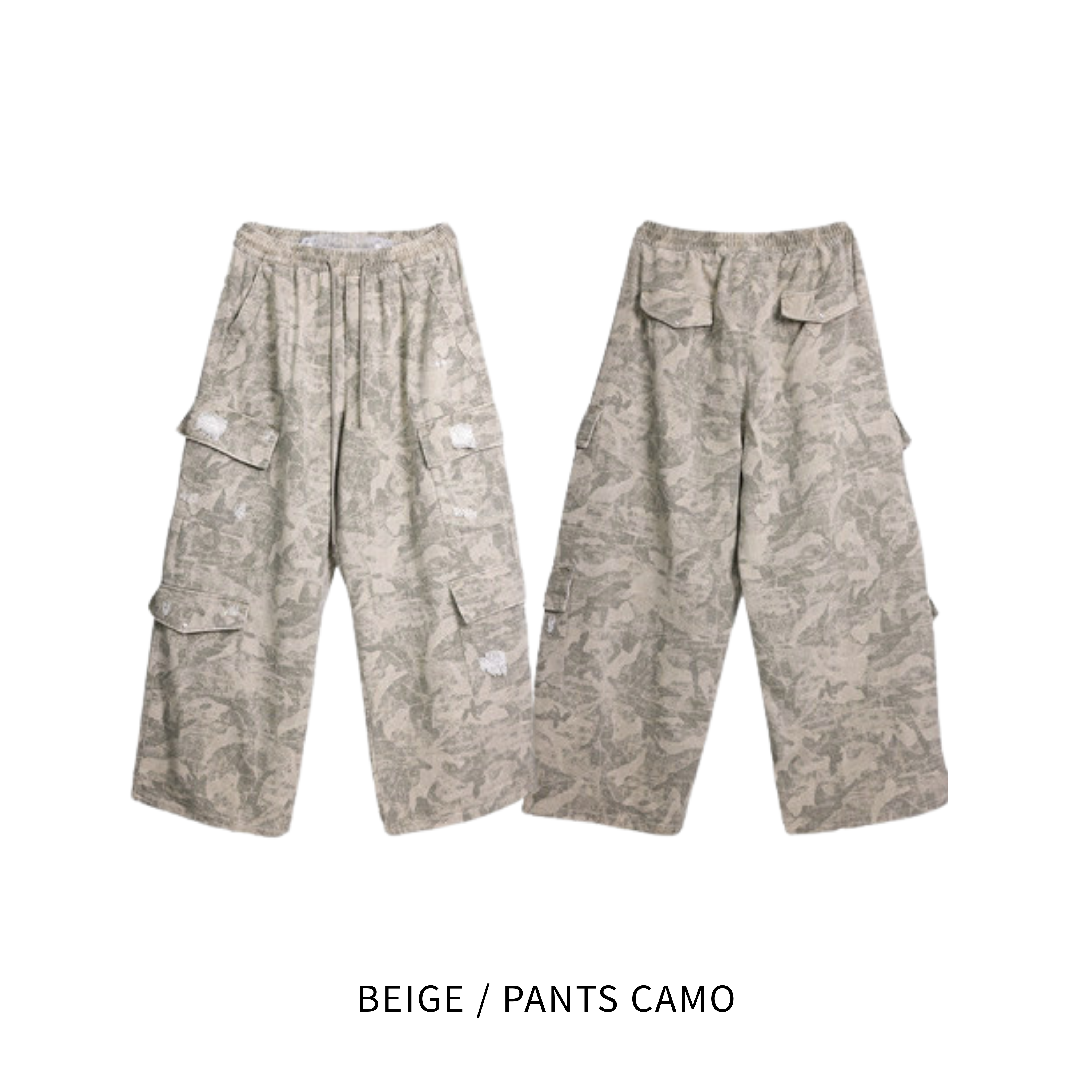 VINTAGE WASH WIDE PANTS