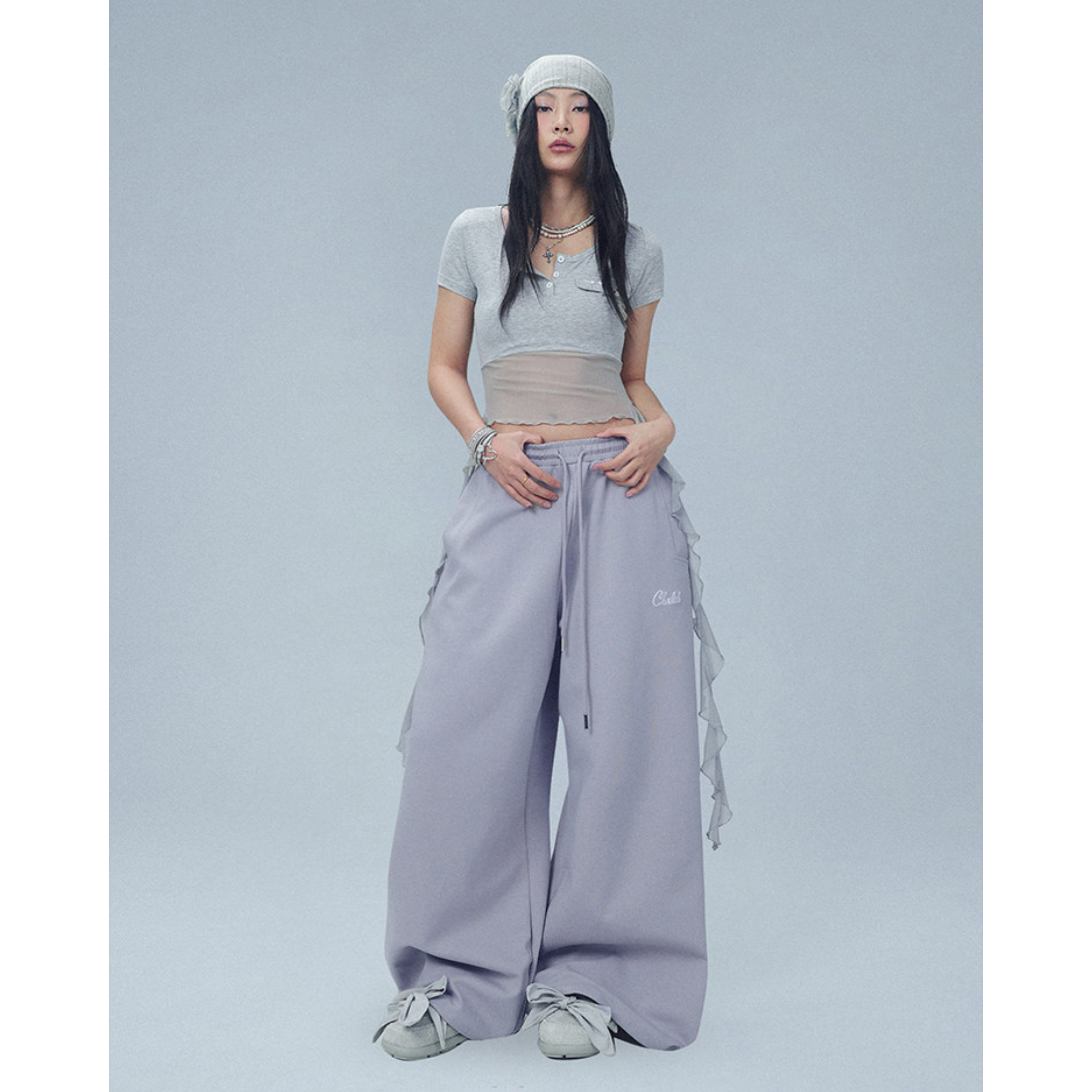 VOLUME SWEAT PANTS
