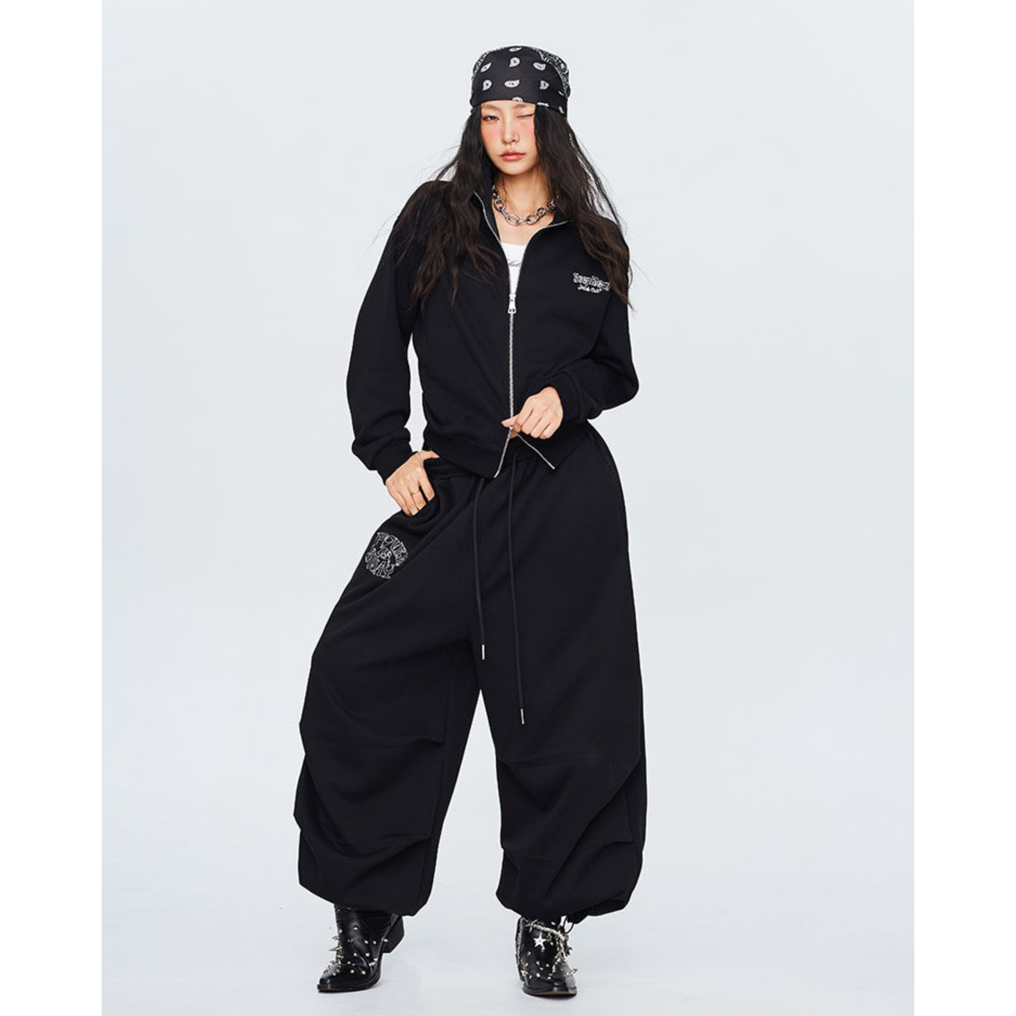 GOTHIC SIGNATURE WIDE PANTS